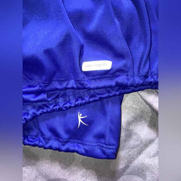 2 Piece Danskin! Navy Dri-More Racerback Tank Loose Sm w CAMO Capri leggings Med - Picture 4 of 14